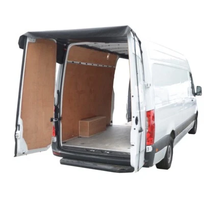 Cubierta de toldo para puerta de granero Mercedes Sprinter Gen 3 personalizada 2019 en adelante BDC613 Foto 1 de 4
