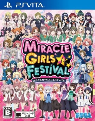 PS Vita Miracle Girls Festival Sega Japan PlayStation Vita - Image 1 of 4