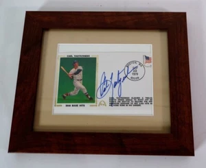 1979 Carl Yastrzemski Red Sox 3000th Hit Autographed Cachet Envelope JSA COA - Picture 1 of 4