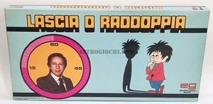 LASCIA O RADDOPPIA EDITRICE GIOCHI VINTAGE NEW IN BOX MIKE BONGIORNO QUIZZINO - Picture 1 of 6