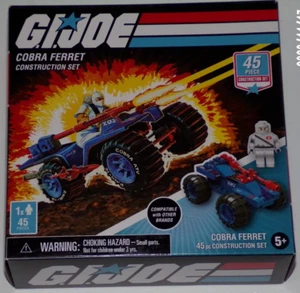 G.I. Joe Cobra Ferret 45 Piece Construction Set with Storm Shadow Figure MISB - Picture 1 of 6