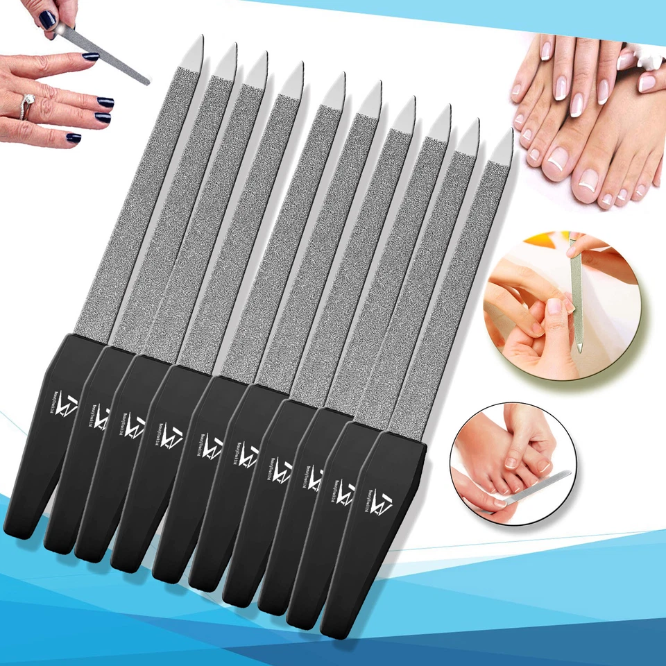 Black Chiropodist Quality Diamond Dusted Deb Nail Files Podiatry Manicure Tools - Image 1 of 1