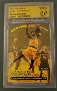 1999-00 Ultra Gold Medaillon #50 Kobe Bryant SP CEX 9 NEUWERTIG World POP - 19 Invest - Bild 1 von 9