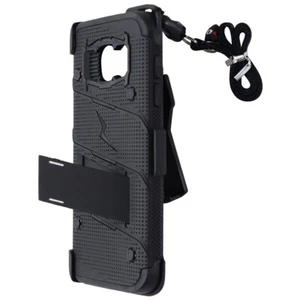 Zizo Bolt Series Case and Holster for Samsung Galaxy S7 Edge - Black - Picture 1 of 5