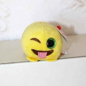 ty Teeny Tys Emoji, Wink, zwinkernd, 10 cm * NEU - Bild 1 von 4
