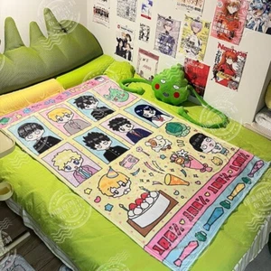 Mob Psycho 100 Cosplay Manta Manta Siesta Hoyuelo Lana Manta Manta Manta - Imagen 1 de 5