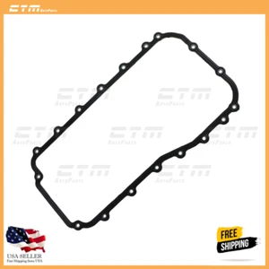 Oil Pan Gasket Fits 90-11 Chrysler Dodge Caravan Concorde 3.3L V6 OHV 12v - Picture 1 of 6