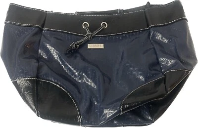 Bolsa MICHE Demi Shell JOYANNA aposentada azul/preta nova sem etiquetas - Imagem 1 de 4