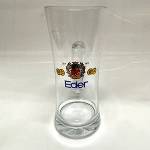 German Eder Alt Bier 0,4 Rastal Glas 6 3/4" Bierkrug Germany Vintage EUC - Bild 1 von 12