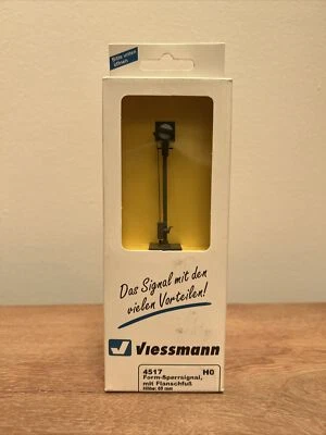 Viessmann 4517 Gauge H0, Form Inhibiting Signal With Flange Base  NEW IN BOX - Image 1 of 2