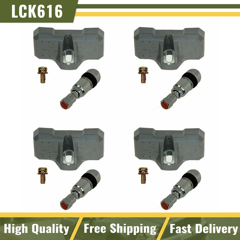 Fits ford Mercury Pickup Truck Dorman Tire Pressure Monitor Sensor TPMS Set of 4 - Image 1 of 4