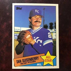 1985 Topps TIFFANY Set DAN QUISENBERRY ALL-STAR #711 ROYALS * MINT * HIGH GRADE - Picture 1 of 2