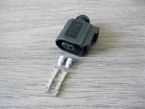 VW AUDI PORSCHE ABS Speed Sensor Wiring Connector Pigtail Plug Socket 8T0973702 - Picture 1 of 6