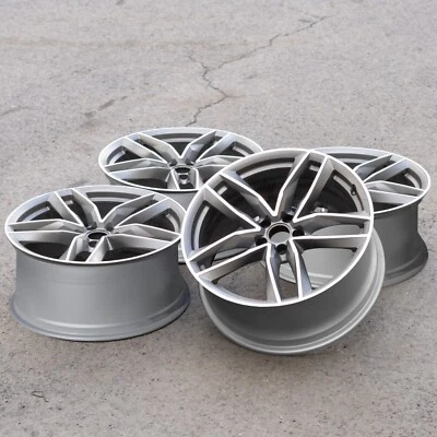 Audi A6 S6 A7 S7 A8 20" inch rim OEM 2016 2017 2018 Genuine Original Wheel SET - Image 1 of 4