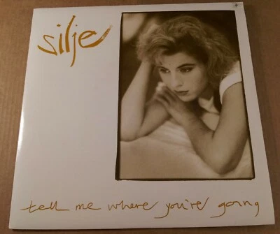 Silje : Tell Me Where You're Going : Vintage 7" Vinyl Single from 1990. - Image 1 of 3