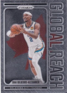 2024-25 Panini Prizm NBA No. 6 Shai Gilgeous-Alexander Global Reach - Bild 1 von 2