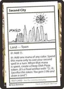 Second City Land Playtest Card Reg #4 | PF25 Magicfest 2025 Promo | MTG - Picture 1 of 1