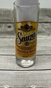 Sauza Tequila Extra Tequila Gold  4" Tall Shot Glass-Fast Ship - Picture 1 of 3