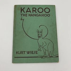 Antique Children’s Karoo the Kangaroo by Kurt Wiese 1929 1st Ed Illustrated HC - Picture 1 of 9