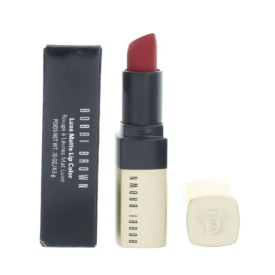 Bobbi Brown Lippenstift Luxe Matte Lippenfarbe Red Carpet Matte Red Lippenstift - NEU