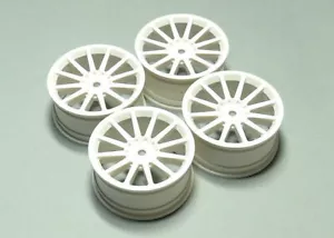 Yokomo RC Model TW-0212-2 White 12-Spoke Wheels (4pcs) - Picture 1 of 1