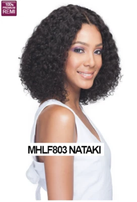  BOBBI BOSS MHLF803 NATAKI HAND TIED LACE UNPROCESSED HUMAN HAIR WIG - Image 1 of 4