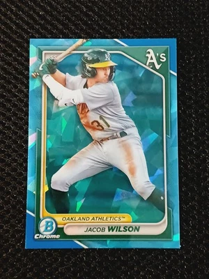 2024 Bowman Sapphire Edition #BCP-3 Jacob Wilson - Image 1 of 2