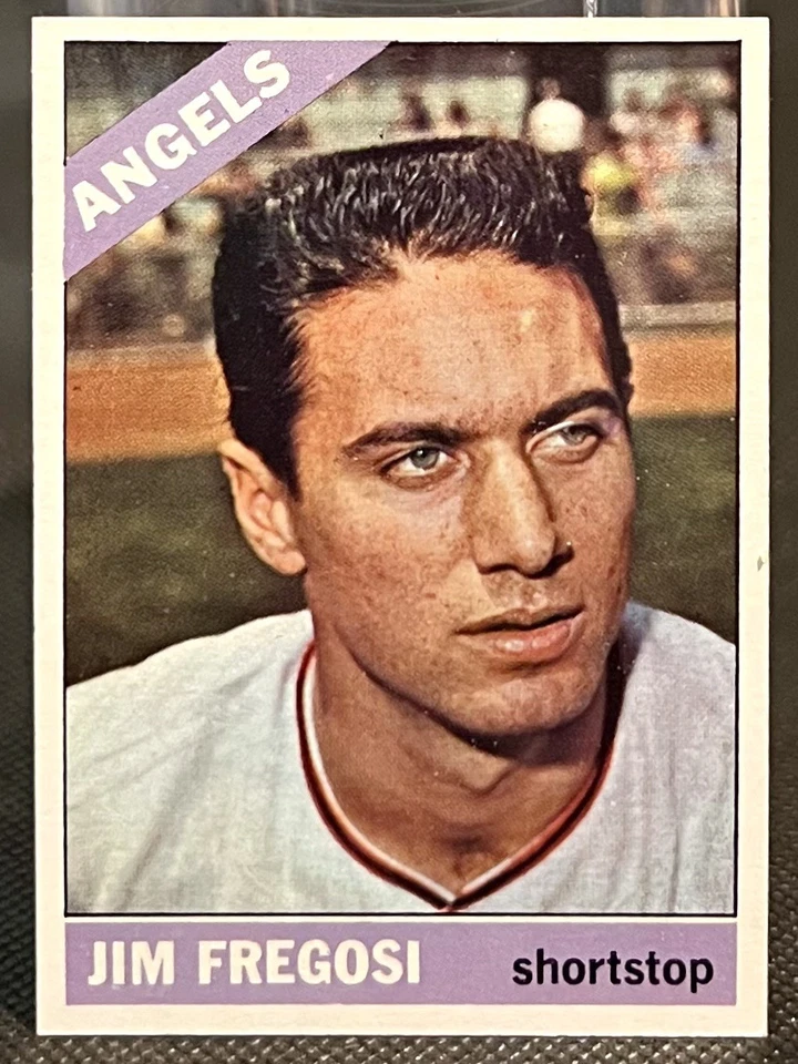 1966 年 Topps #5 Jim Fregosi 近乎完好/MT+ — 第 1/2 张图片