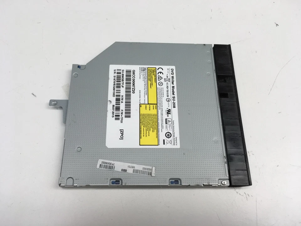 Unidad CD-RW DVD-RW Toshiba Satellite S55T-C Series 15,6" OEM SU-208 A000302300 Foto 1 de 1