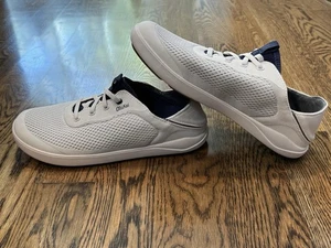 NIB Men’s OluKai Moku Pae Bright White/Pacifica 8.5 Breathable Boat Shoes - Picture 1 of 8