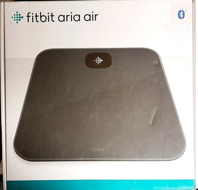 Fitbit Aria Air schwarz Personenwaage, Körperanalyse, Bluetooth, Fitbit App - Bild 1 von 2