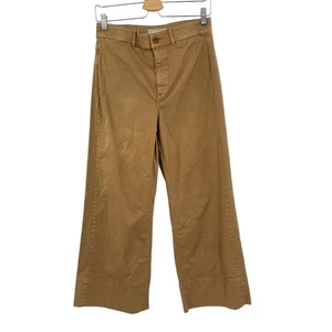 Pantalones chinos cortos Everlane The ligeros de pierna ancha en color caqui tostado talla 4 - Imagen 1 de 9