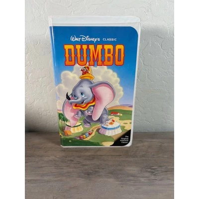 Dumbo (VHS 024) Rare Black Diamond Edition Walt Disney Classic - Image 1 of 4