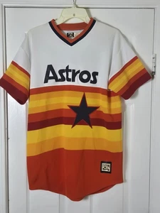 Vintage Majestic Houston Astros Jersey Youth XL Cooperstown Collection Retro - Picture 1 of 6