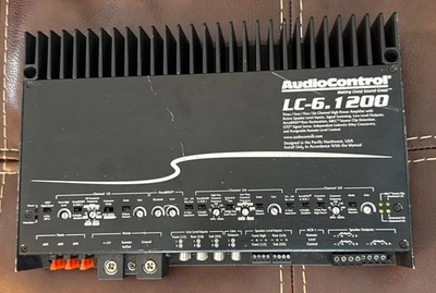AudioControl LC-6.1200 6-Channel 750W RMS Class D Car Stereo Amplifier - Image 1 of 4