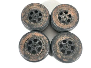 4 USED Proline Ion SC #1191 Mounted on Rims, See Images 4wd Setups Traxxas Losi - Picture 1 of 5