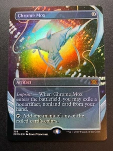 MTG, Chrome Mox, Borderless, Foil, Double Masters, von 2020, NM/M - Bild 1 von 2