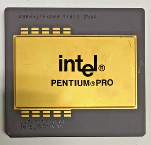 Intel Pentium Pro 200 MHz SY032 - 256 KB - Socket 8 #1509 - Imagen 1 de 2