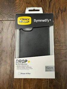 OtterBox Symmetry+ Series Case for iPhone 14 Plus Black NEW - Picture 1 of 5