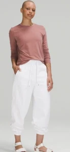 Lululemon Damen Love Langarm Gr. 6 Spiced Chai/Weiß NEU ☕️ 👀🍋🐷 - Bild 1 von 7