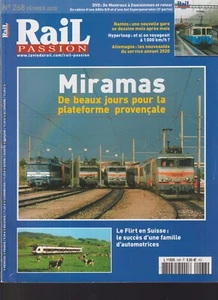 RAIL PASSION N°268 MIRAMAS / SUISSE / ALLEMAGNE / RANDO-TRAIN DANS LE VALAIS - Picture 1 of 2