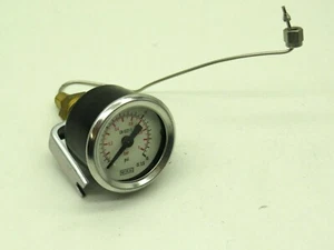 WIKA EN837-1 Pressure Gauge 0-15PSI 1-Bar, with Capillary - Picture 1 of 7