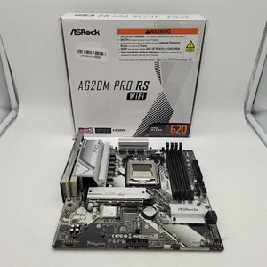 ASRock A620M PRO RS WiFi Supports AMD Socket AM5 Ryzen 7000 -NOT WORKING- - Bild 1 von 7