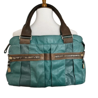 See by Chloe Daytripper Medium Shoulder Bag Satchel Robins Egg Blue Green Brown - Image 1 of 4