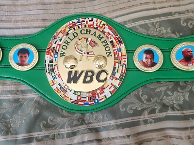 Mike Tyson  Autographed WBC Championship Belt JSA Certified - Image 1 of 4
