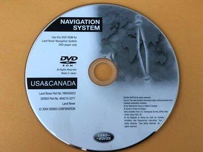 2005 2006 2007 Land Rover Range Rover Sport LR3 Navigation DVD 464210-5271 OEM🟠 - Image 1 of 4