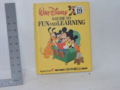 A Guide to Fun and Learning (Walt Disney Fun-To-Learn Library, Volume 19) - GOOD - Image 1 of 4