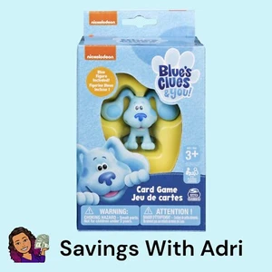 Nickelodeon Blue's Clues Juego de Cartas con Figura, para Familias y Niños Edad 3+ - Imagen 1 de 5