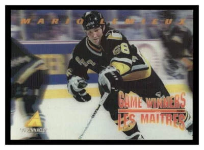 1995 Pinnacle McDonald's Game Winners #McD-15 Mario Lemieux - Penguins - Image 1 of 2