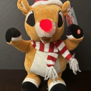 Gemmy RUDOLPH RED-NOSED REINDEER Animated Side Stepper Musical Dancing Video - Picture 1 of 8
